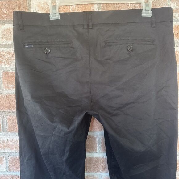 7 Diamonds Parker Performance Chino Pants 33 x 32 Black - Picture 5 of 7